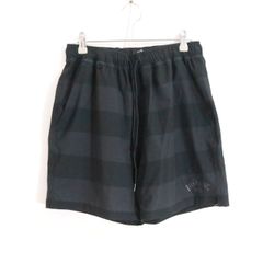 【新品同様】BILLABONG ビラボン × Ron Herman ロンハーマン S メンズ ショートパンツ 23SS ボードショーツ ボーダー柄 黒 グレー 新品 古着