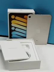 iPad mini第6世代256GB 充電器ケース付き、セルラー対応[新中古品]