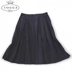 ★洗濯可能★トッカ TOCCA ワッフル素材 フレアスカート ひざ丈 サイズ4
