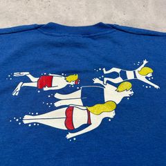 90s USA製 "hth" 企業t イラストt ビンテージt 袖裾シングル SCREEN STARS