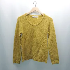 ◇ BEAUTY&YOUTH UNITED ARROWS ラグランスリーブ カジュアル 長袖 ニット 表記なし イエロー レディース E  【1308290054321】