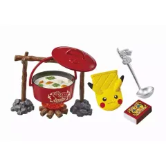 【中古】食玩 トレーディングフィギュア 6.みんなで夕食作り 「ポケットモンスター ポケモンキャンピング」