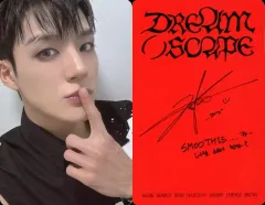 【中古】コレクションカード(男性) NCT DREAM/ジェノ(Jeno)/裏面印刷サイン・メッセージ入り/CD「DREAM( )SCAPE」(SMini Ver.)封入フォトカード