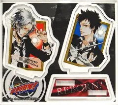 【中古】アクリルスタンド・アクリルパネル 獄寺隼人＆山本武 「家庭教師ヒットマンREBORN! アクリルフィギュアコレクション」