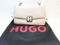 MER700 HUGO（ヒューゴ）チェーンショルダーバッグ （ベージュ）