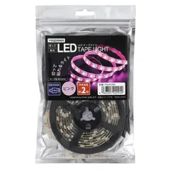 【 新品 未開封 】 ヤザワ テープライト ピンク 2m LED TPL012PK TPL012PK 未使用 送料無料のサムネイル