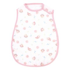 スリーパー 夏用 ガーゼ 綿100％ マイメロディ （ サンリオ マイメロ おくるみ ベスト 寝冷え防止 綿 コットン ベビー プレゼント 出産祝い かわいい ベビースリーパー パイル お昼寝 新生児 赤ちゃん 着脱簡単 ベビー用品 ）
