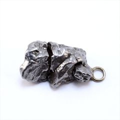 カンポデルシエロ 隕石 12.1g 鉄隕石 原石 ネックレス ペンダント トップ アクセサリー P2556