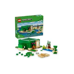 【新品】 レゴ(LEGO) マインクラフト カメのビーチハウス おもちゃ 玩具 誕生日 プレゼント ブロック 女の子 男の子 子供 8歳 9歳 10歳 小学生 マイクラ Minecraft グッズ 動物 生き物 0