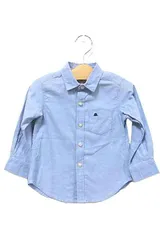 【中古】GREENLABEL　RELAXING　グリーンリラクシング　ユナイテッドアローズ　キッズ　105cm　オックスシャツ＿S23＿セルモアから出品＿s-0352-r23