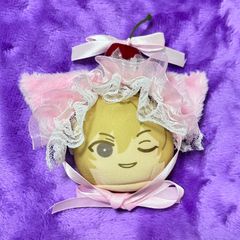 【181】ぬいぐるみ ぬい服 おまんじゅう ヘッドドレス【白 黒 赤 パンダ】 チェリー パンダ ヘッドドレス 10cm ぬい ぬい服 おまんじゅう