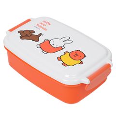 【迅速発送】クツワ(Kutsuwa) ミッフィー 角型密封弁当箱 miffyキッズランチシリーズ MF808 日本製