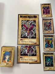 遊戯王　バンダイ版　カードダス　まとめ売り　青眼の白龍　三体連結