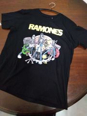 RAMONES / ラモーンズ 『ROAD TO RUIN』 正規品ロックTシャツ（新品） Lサイズ