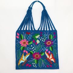メキシコ シナカンタン 刺繍ハンモックバック 57 ハンドメイド トートバッグ