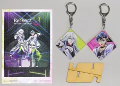 【中古】グッズセット Re：vale アクリルキーホルダー2個セット＆ハガキサイズキャンバスアート 「アイドリッシュセブン Re：vale LIVE GATE “Re：flect U” Blu-ray BOX-Limited Edition-」 ナナイロストア