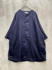 CAHLUMN　Linen Baseball Shirt　美品 CAHLUMN Linen Baseball Shirt – unexpected store