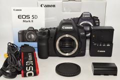 【611ショットの特上品】 Canon キヤノン EOS 5D MarkII ボディ　＃8313