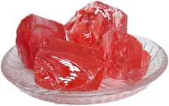 sugarello すいか石 人造ルビー 鉱物 標本 天然石 原石 ヒーリング パワーストーン 希少鉱物 レアストーン 鉱石標本 宝石原石 天然鉱石 かち割り 約3～5cm ランダム 2～4個セット 合計120g以上(西瓜石)