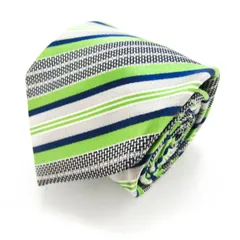 パーフェクトスーツ ブランド ネクタイ シルク ストライプ柄 PO メンズ グレー P.S.FA 【中古】