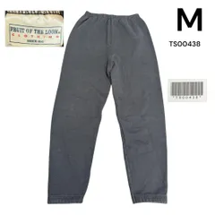 FRUIT OF THE LOOM 古着 裏起毛スウェットパンツM ブラック