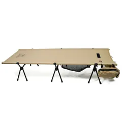 正規品1年保証 アッソブ コット AS2OV FOLDING COT フォールディングコット 簡易ベッド 2WAY ハイコット ローコット コンパクト キャンプ アウトドア 492200 ベージュ(20)のサムネイル