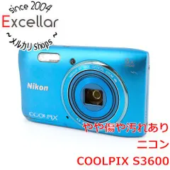 ☆超激カワ！ Nikon ニコン COOLPIX デジカメ S3600 コンデジ Amazon.com : Nikon Digital Camera COOLPIX S3600 Silver