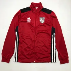 adidas トラックジャケット リメイク レッド 90s