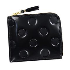 COMME des GARCONS 二つ折り財布 ドット柄 - メルカリ