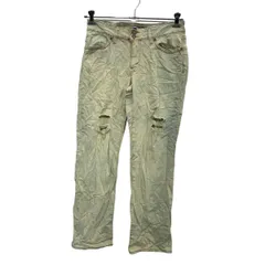 Levi's デニムパンツ W30 リーバイス イエロー ダメージ 古着卸 アメリカ仕入 2304-1762