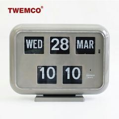 TWEMCOトゥエンコ QD-35Wall&Clock 置き掛け時計 Grey - メルカリ