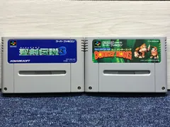 Nintendo スーパーファミコン　ソフト聖剣伝説3＋スーパードンキーコング