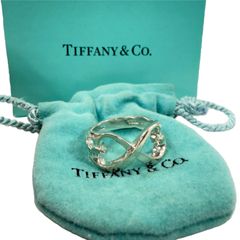 極美品✨ ティファニー リング ダブル ラビングハート AG925 #13 TIFFANY＆Co. ティファニー ダブル ラビング ハート リング 指輪 Ag