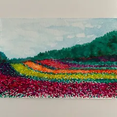 絵画　絵　風景画　水彩画　原画　手描き　オリジナル　ポストカード　ハガキサイズ