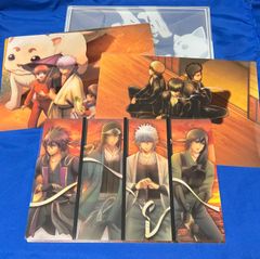 銀魂　DVDシリーズ全巻購入者　特典　描き下ろしクリアピンナップ　万事屋＆真選組＆攘夷志士