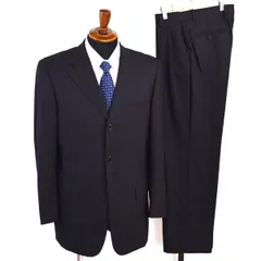 スーツカンパニー 3つボタン シングルスーツ M YA5 ブラック 黒 極 定番 人気 通勤 営業 226101夏物 春夏  5XF053 【送料無料】【中古】【メンズビジネス】202505