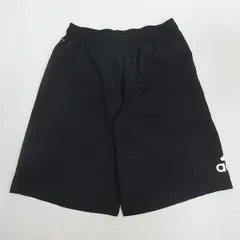 G■アディダス/adidas ハーフパンツ/トレーニングウエア【L】黒/men's/77【中古】■