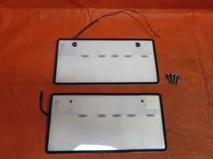 送料無料 特価 点灯確認済み ワールドオートプレート LED 字光式
