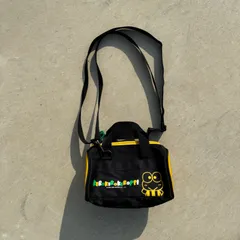 🖤🐸ᛕꫀ᥅ꪮ ᛕꫀ᥅ꪮ ᛕꫀ᥅ꪮρρ꠸🐸🖤　Y2K 平成　レトロ　サンリオ　けろけろけろっぴ　ショルダーバッグ　ヴィンテージ/古着