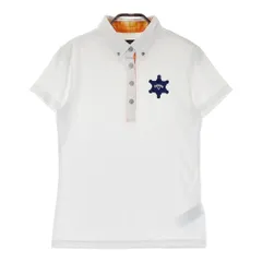 サイズ：L CALLAWAY キャロウェイ 241-7157805 半袖ポロシャツ 馬蹄柄 ホワイト系 [240001271053] ゴルフウェア レディース ストスト