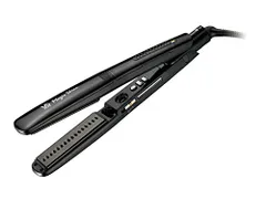 ヴィダル サスーン ストレート アイロン マジックシャイン スチーム&マイナスイオン 海外対応 4段階温度調節 ポータブルポーチ付き ブラック VSS-9510/KJ