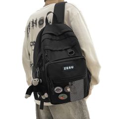【新着商品】【ZESU】韓国リュック 通学 大容量 リュックサック 通勤通学学生 男女兼用カジュアルバッグリュック 高校生 レディース