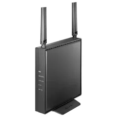 アイ・オー・データ WiFi 無線LAN ルーター dual_band 11ax 最新規格 Wi-Fi6 AX1800 1201+574Mbps 可動式アンテナ IPv6 3階建/4LDK/20台 PS5 日本メーカー WN-DEAX1800GR [ブラック]