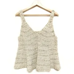 美品 カレンソロジー 羊毛 ツイーディー フリンジニットベスト プルオーバー Curensology - Curensology / カレンソロジー | 2023AW | ヤク