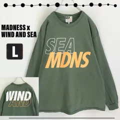 ロングスリーブ　Tシャツ　ロンスリ　MADNESS x WDS L/S TEE