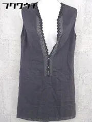 ◇ ◎ tendance par Ray BEAMS テンダンスパーレイビームス ノースリーブ ミニ ワンピース パープル系 レディース 【中古】 【1002802455858】のサムネイル
