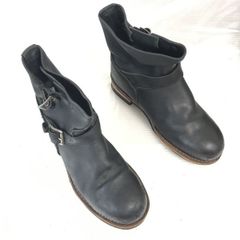 ヴィンテージ ブーツ Distressed Punk Biker Boots - メルカリ