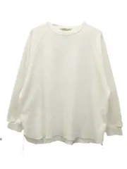 レミレリーフ REMI RELIEF WタックラグランロンT 長袖 ワッフル生地 カットソー 綿 コットン 白 ホワイト M トップスのサムネイル