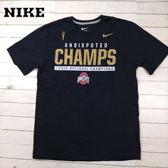 NIKE/ナイキ Tシャツ オハイオ州立大学 2014チャンピオン ブラック メンズL
