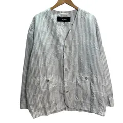 COMME des GARCONS ノーカラージャケット グレー 2025年最新】COMME des GARCONS HOMME メンズ ノーカラー